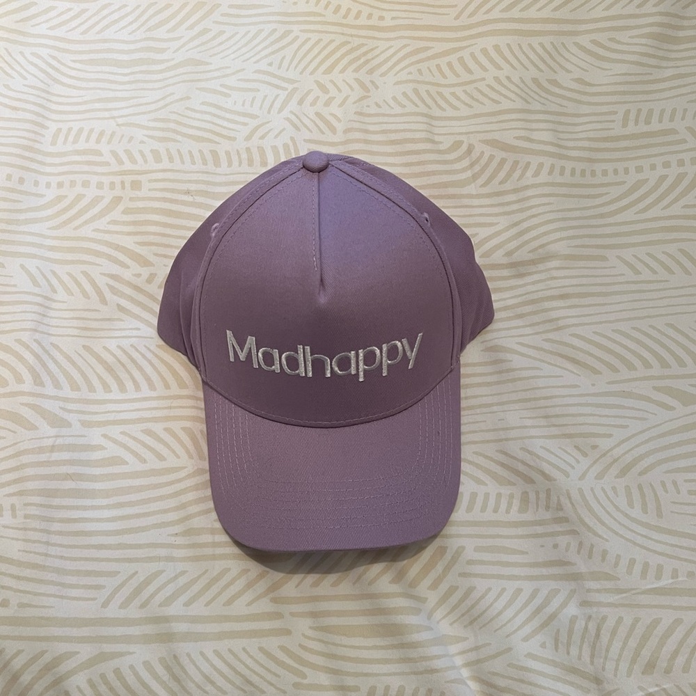 MADHAPPY- Classics Trucker Hat: Lavender